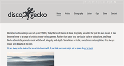 Desktop Screenshot of discogecko.com