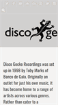 Mobile Screenshot of discogecko.com